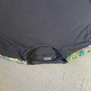 Black MAN shirt floral